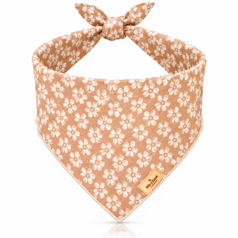 Sakura Bandana — Cocoa Bark studio view